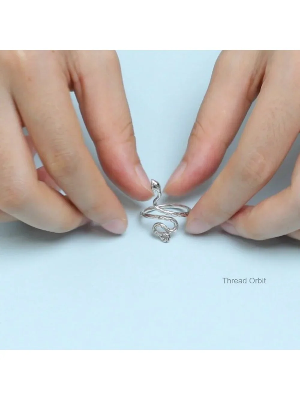 Adjustable Statement Ring with Cubic Zirconia Paved White Gold Plated Band